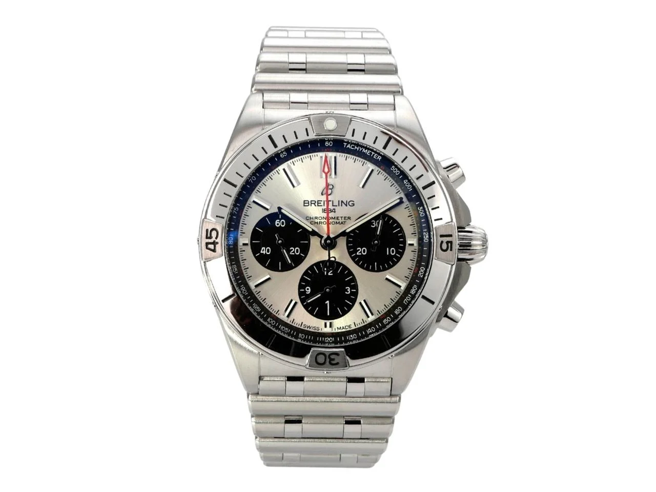 Breitling Breitling Chronomat B01 42 Chronograph AB0134101G1A1 Silber