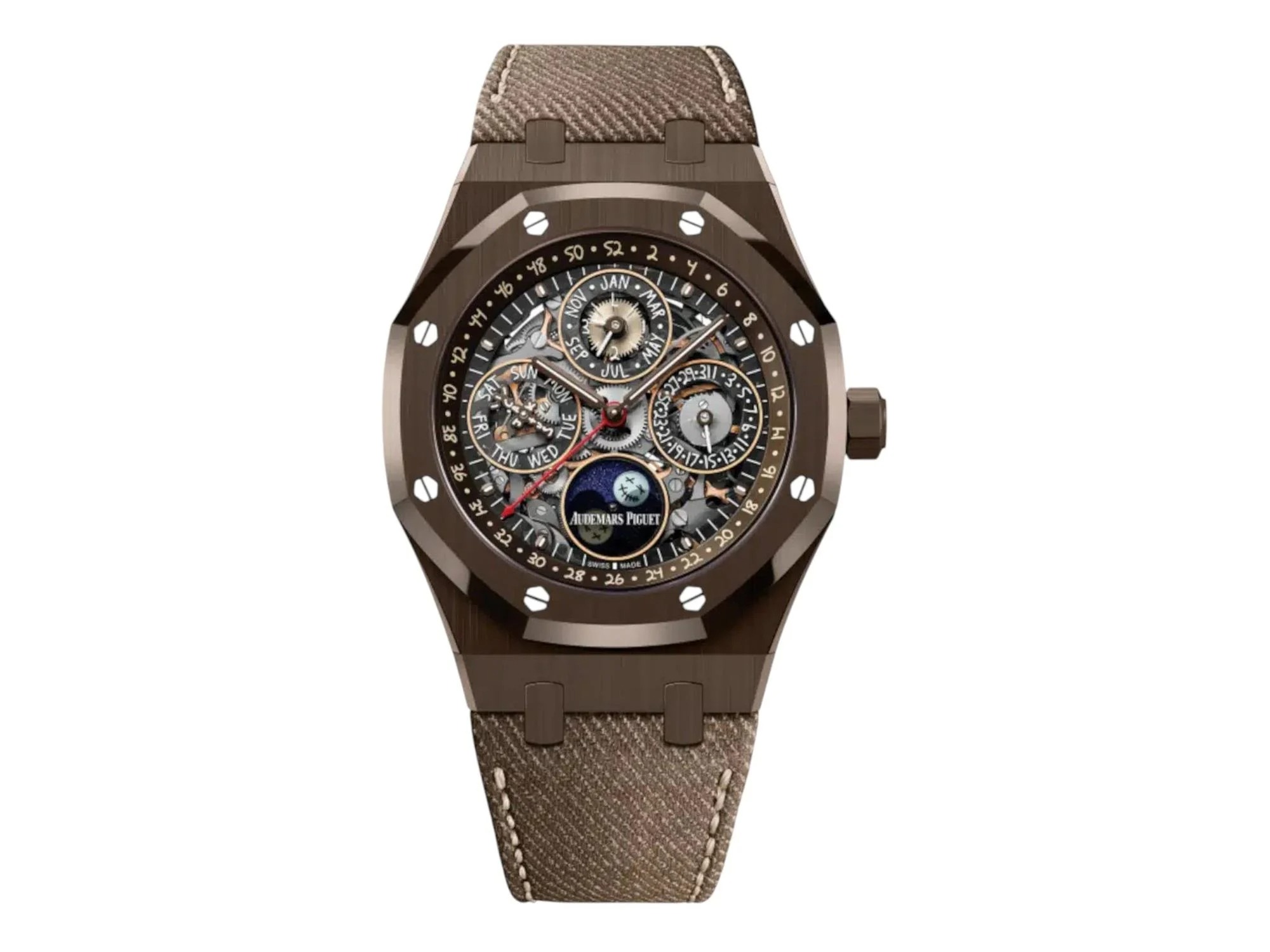 Audemars Piguet Audemars Piguet Royal Oak Skeleton Perpetual Brown Ceramic Travis Scott Cactus Jack Limited 26585CM