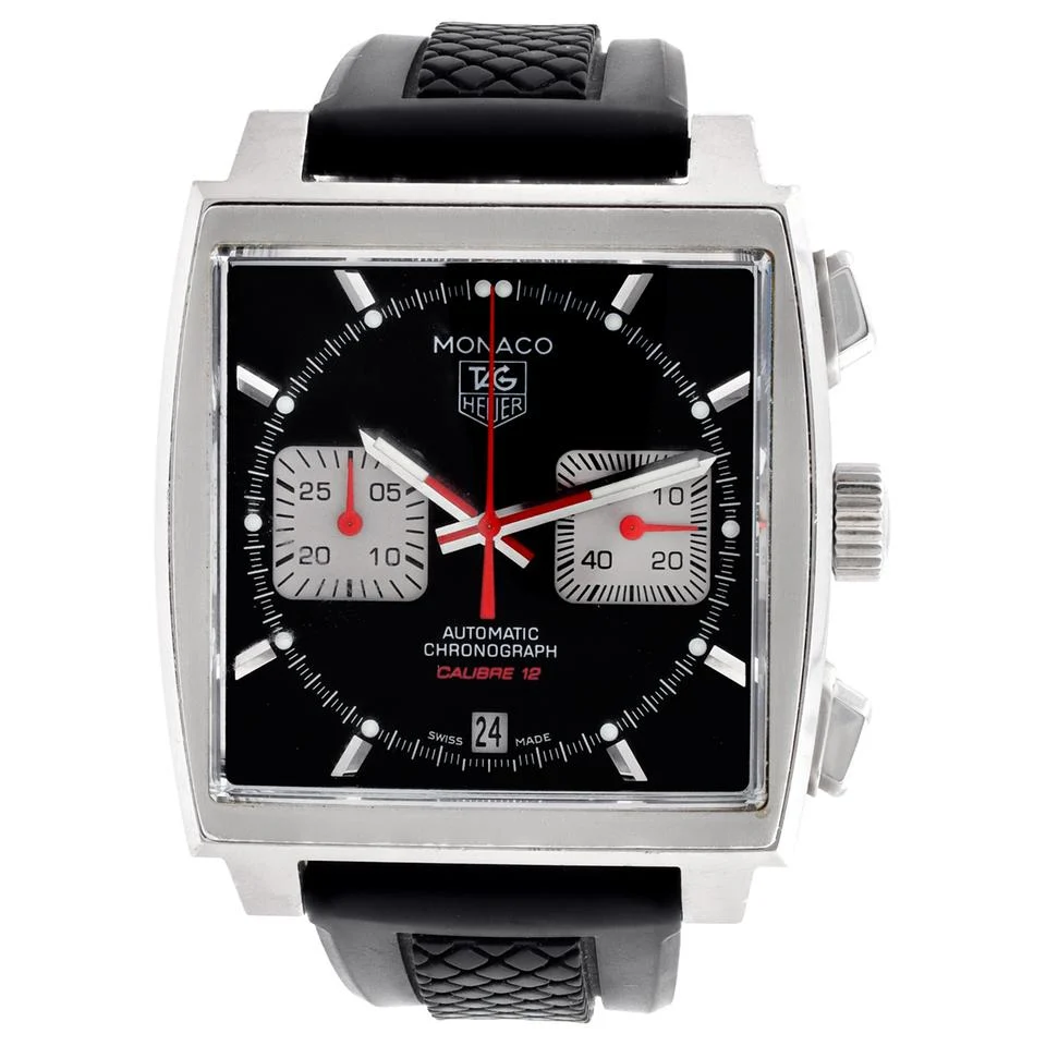 Tag Heuer TAG Heuer Monaco Calibre 12 CAW2114 Stainless Steel 39mm watch