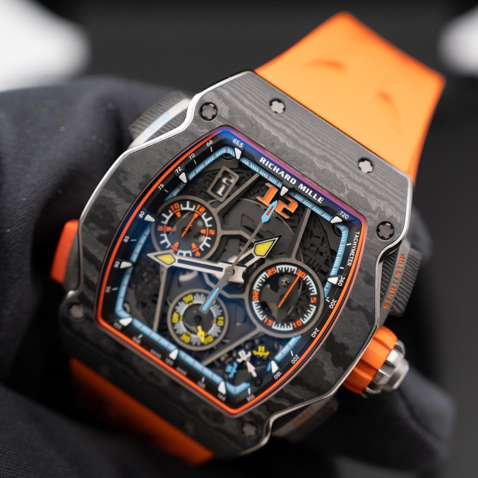 Richard Mille Richard Mille Automatic Winding Split-seconds Chronograph McLaren W1 Limited 500 Pcs