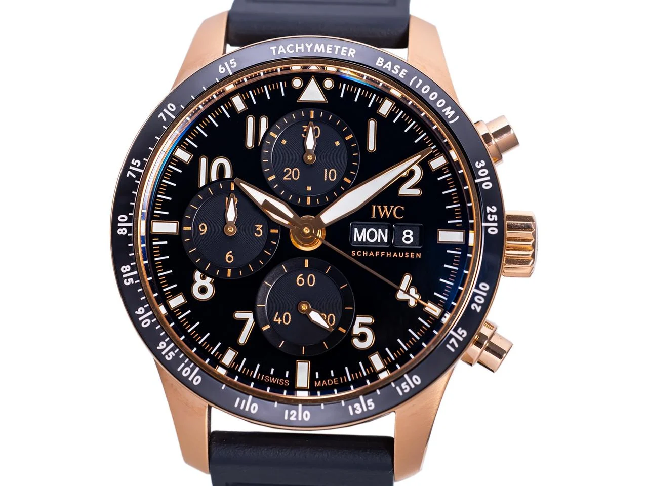 IWC IWC PILOT PERFORMANCE CHRONOGRAPH Ref IW388309 18k Rose Gold Box Papers Bj-2025 Unworn Full Set