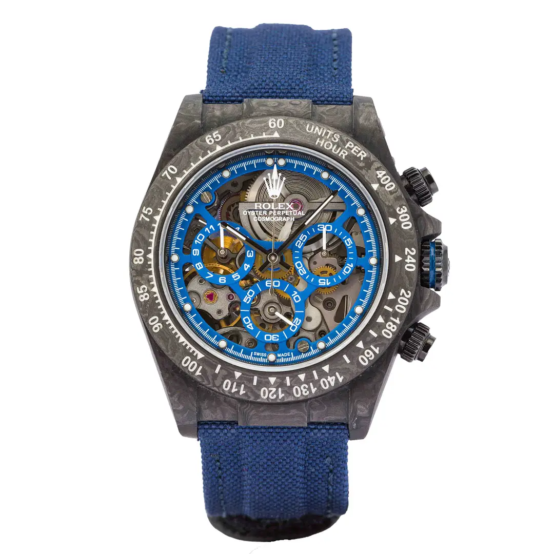 Rolex Rolex Cosmogrpah Daytona Blue Skeleton Carbon Concept (Piece Unique, One of One) Forged Carbon 40mm (116500LN)